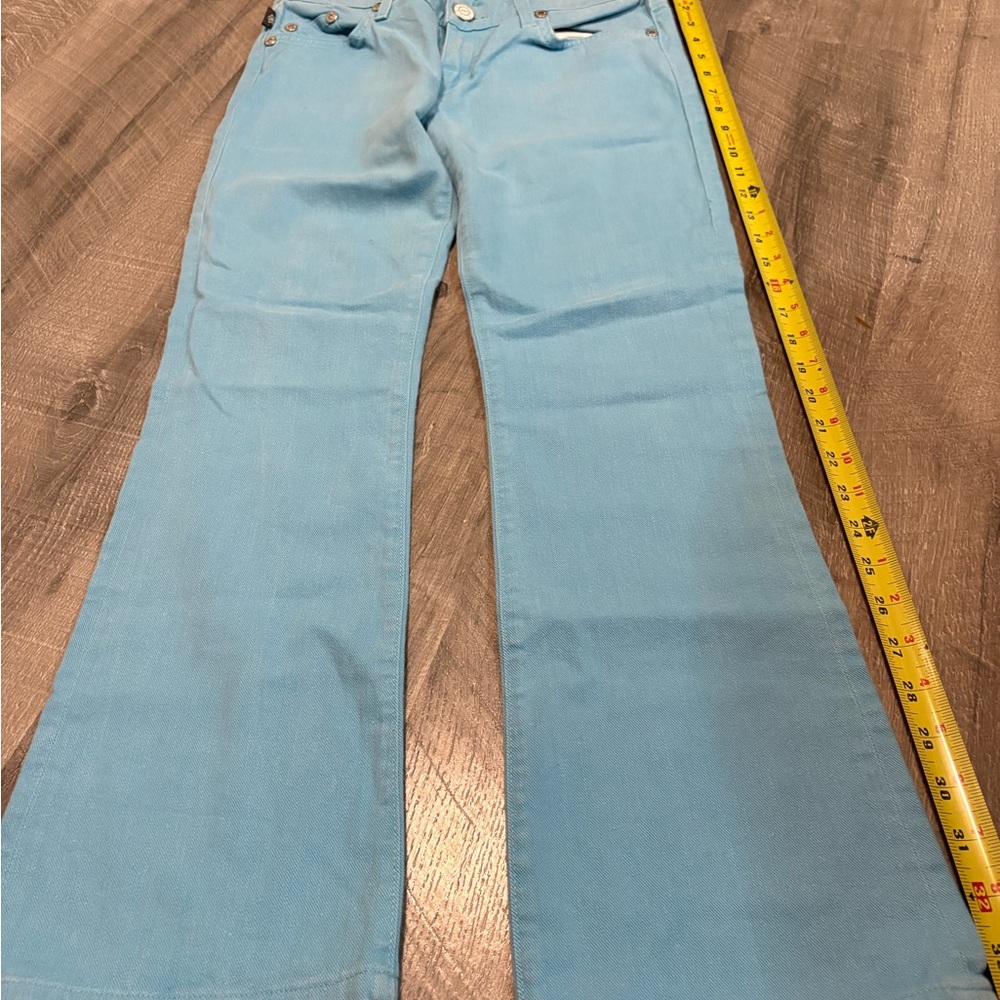 Rock & Republic Sky Blue Flare Jeans